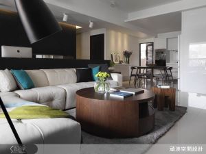 融入溫潤曲線，打造放鬆、溫暖現代宅_視覺圖