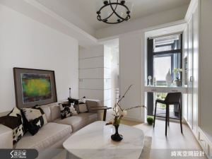 純白色清新都會女子單身宅_視覺圖