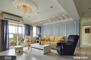 粉嫩色彩與設計手法，打造出輕古典鄉村居_視覺圖