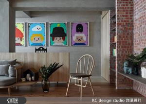 木質X紅磚X水泥壁面，構築現代鄉村風童話_視覺圖