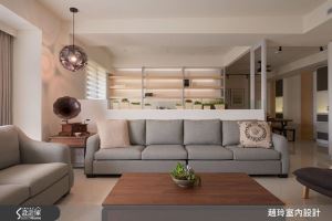 收納櫃為牆　保留最開闊的舒適格局_視覺圖