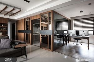 坐擁日式禪風的現代觀景宅_視覺圖