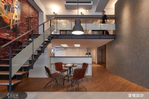 替代性建材超精省！老屋一次擁有紅磚牆+清水模+木地板_視覺圖