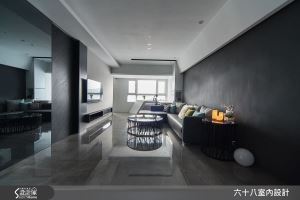 黑白簡約時尚寓所，放大生活的更多可能_視覺圖