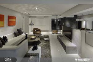 自然流動空氣感　居家黑白基調的獨特性格_視覺圖