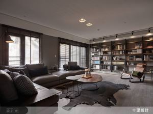 釋放 1 房坪數 我家變身超開闊度假風圖書館！_視覺圖