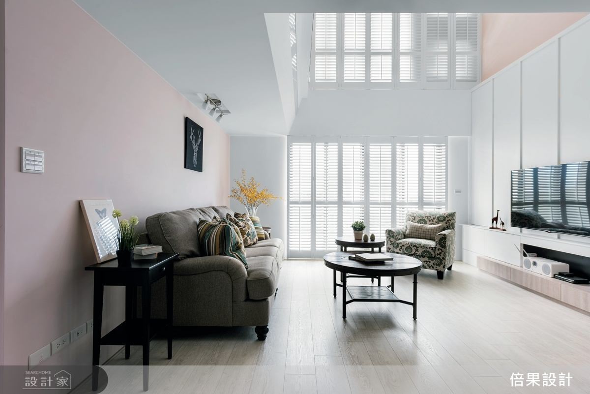 以簡約白色基調 打造純淨無壓美式健康宅