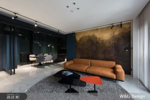 【TV】普魯士藍填滿視覺張力  精工混搭現代藝術宅_視覺圖