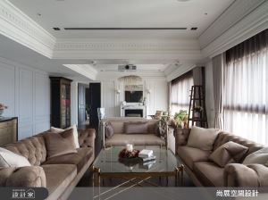 【TV】他把兩戶合併  打造百坪雙客廳美式豪宅_視覺圖