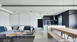 坐看落日照大河，漂浮在水岸的北歐好宅_視覺圖