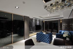 小豪宅光影心機設計，玩出暗黑系華麗氛圍_視覺圖