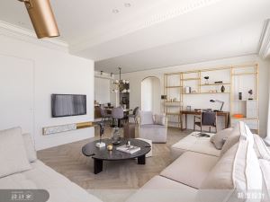 澄淨純粹輕美式，粉白金勾勒唯美優雅_視覺圖