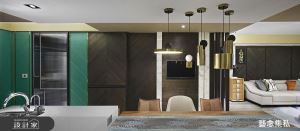 客製化牆面、特色質材、軟裝顏色配搭，走入居住者內心的家居設計_視覺圖