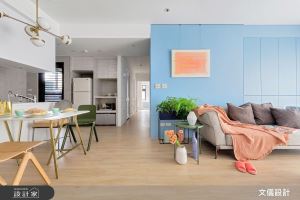 花藝師的優雅新古典宅！日式元素、法式線板實現她的浪漫情懷_視覺圖