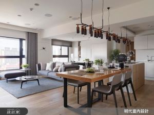 理想的聚會新提案！50 坪現代無印風住宅，與親友在中島共享歡樂點滴_視覺圖