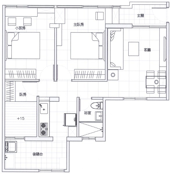 24坪老屋(16~30年)＿現代風案例圖片＿欣傳室內裝修＿欣傳_01之5