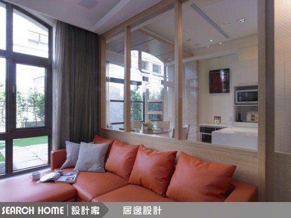 80坪新成屋(5年以下)＿混搭風客廳案例圖片＿江榮裕建築師+居逸室內設計＿江榮裕_17之4