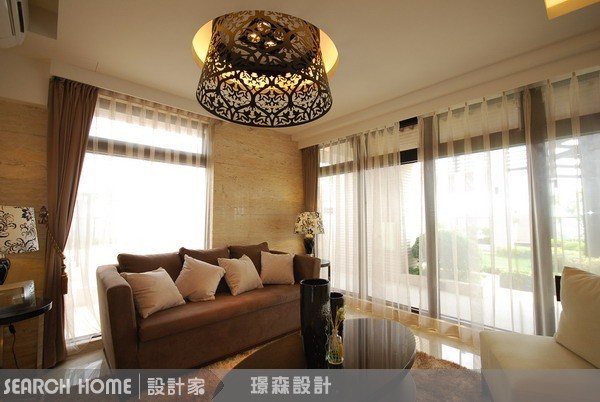 80坪新成屋(5年以下)＿休閒風客廳案例圖片＿璟田設計坊＿璟森_02之4