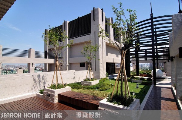 80坪新成屋(5年以下)＿休閒風庭院案例圖片＿璟田設計坊＿璟森_02之22
