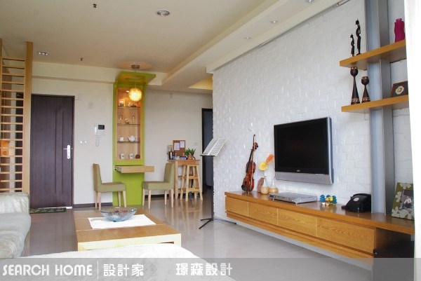 30坪新成屋(5年以下)＿休閒風客廳案例圖片＿璟田設計坊＿璟森_01之5