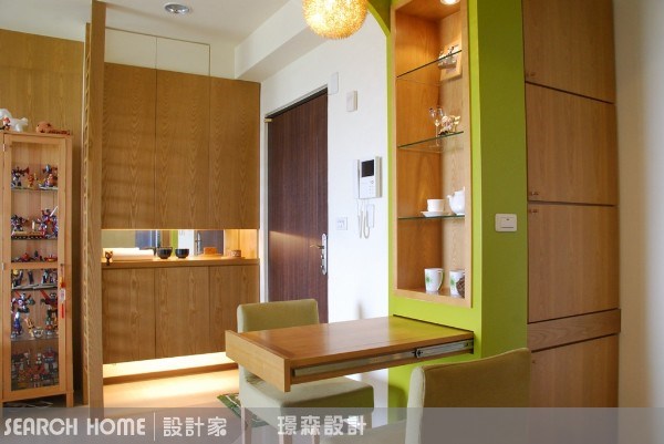 30坪新成屋(5年以下)＿休閒風玄關案例圖片＿璟田設計坊＿璟森_01之8