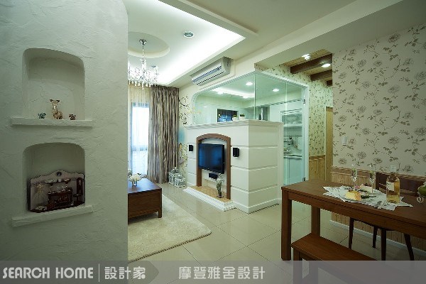 23坪新成屋(5年以下)＿鄉村風餐廳案例圖片＿摩登雅舍室內設計＿摩登雅舍_08之13
