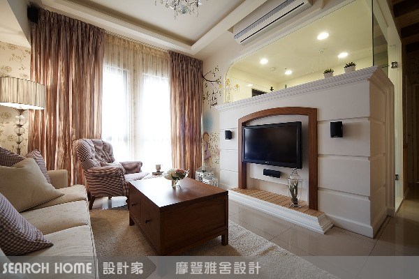 23坪新成屋(5年以下)＿鄉村風客廳案例圖片＿摩登雅舍室內設計＿摩登雅舍_08之10