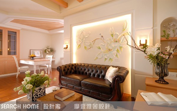 19坪新成屋(5年以下)＿鄉村風客廳案例圖片＿摩登雅舍室內設計＿摩登雅舍_06之8