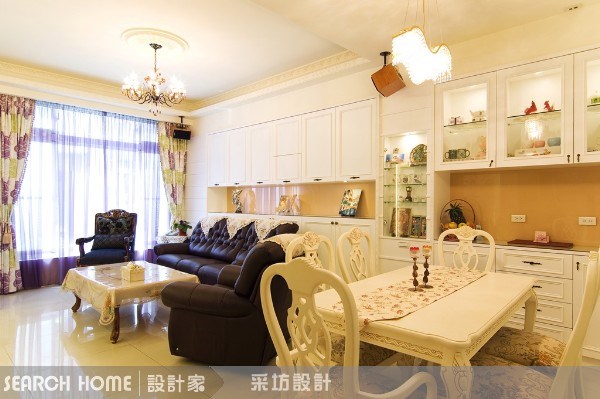 80坪新成屋(5年以下)＿新古典案例圖片＿采坊室內設計＿采坊_03之13