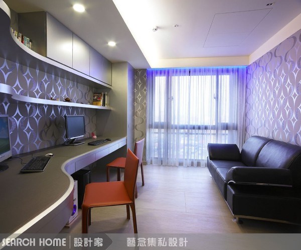 70坪新成屋(5年以下)＿現代風書房案例圖片＿藝念集私空間設計＿藝念集私_17之9