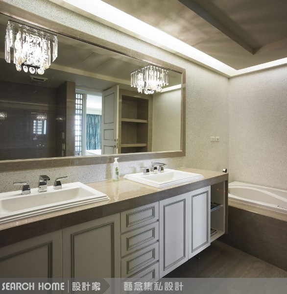 100坪新成屋(5年以下)＿奢華風浴室案例圖片＿藝念集私空間設計＿藝念集私_14之2