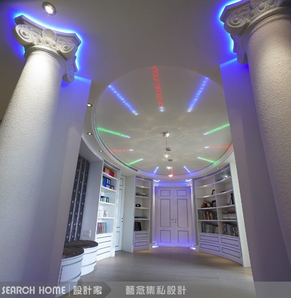 100坪新成屋(5年以下)＿奢華風客廳案例圖片＿藝念集私空間設計＿藝念集私_14之9