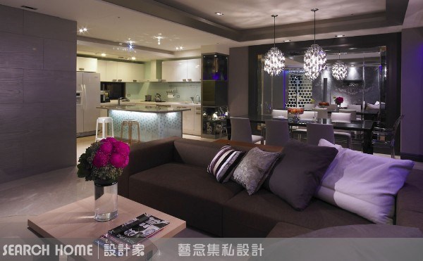 80坪新成屋(5年以下)＿奢華風客廳案例圖片＿藝念集私空間設計＿藝念集私_13之5