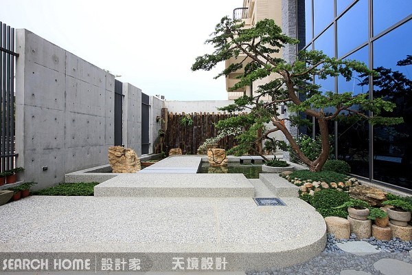 400坪新成屋(5年以下)＿新中式風庭院案例圖片＿天境空間設計＿天境_07之3