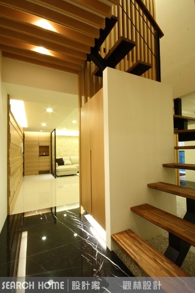 40坪新成屋(5年以下)＿休閒風樓梯案例圖片＿觀林設計＿觀林_18之25