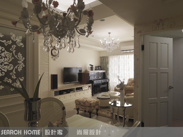 40坪新成屋(5年以下)＿美式風客廳案例圖片＿尚展空間設計＿尚展_22之3