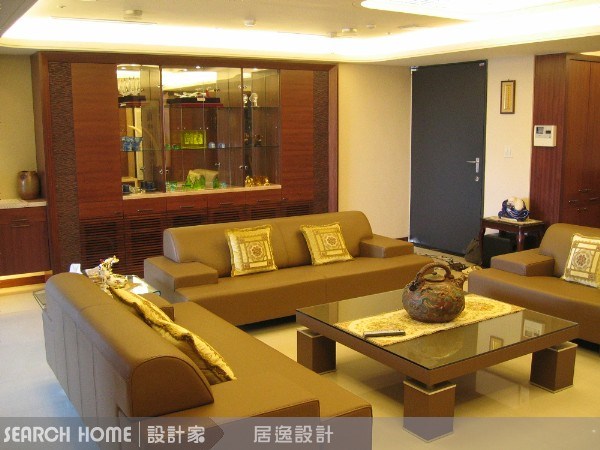 66坪新成屋(5年以下)＿新中式風客廳案例圖片＿江榮裕建築師+居逸室內設計＿江榮裕_14之13