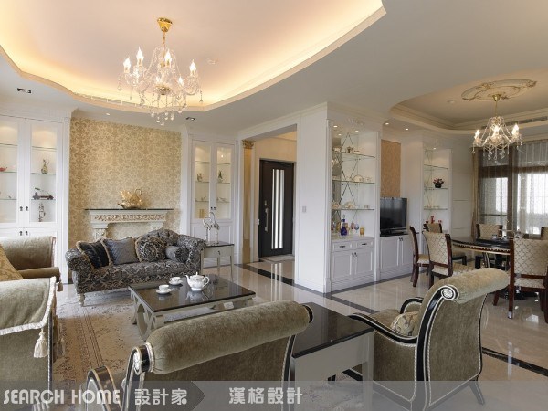 120坪新成屋(5年以下)＿奢華風案例圖片＿漢格空間設計＿漢格_01之14