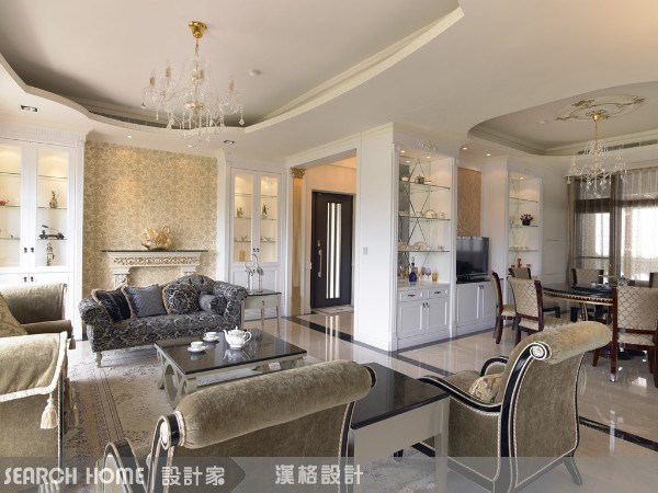 120坪新成屋(5年以下)＿奢華風案例圖片＿漢格空間設計＿漢格_01之15