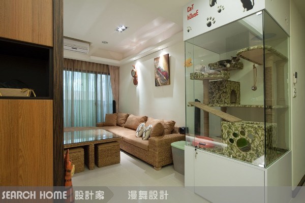 27坪新成屋(5年以下)＿現代風客廳寵物案例圖片＿漫舞空間系統設計＿漫舞_06之8
