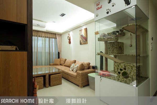 27坪新成屋(5年以下)＿現代風客廳寵物案例圖片＿漫舞空間系統設計＿漫舞_06之7