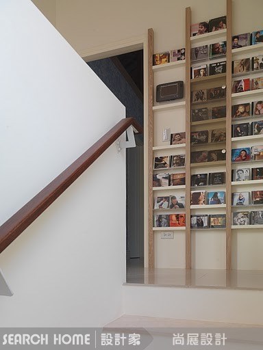 90坪新成屋(5年以下)＿美式風樓梯案例圖片＿尚展空間設計＿尚展_21之13