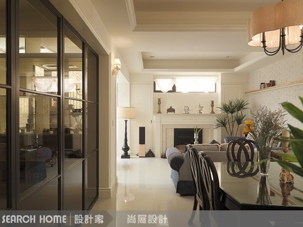 90坪新成屋(5年以下)＿美式風客廳餐廳案例圖片＿尚展空間設計＿尚展_21之3