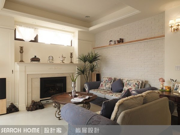 90坪新成屋(5年以下)＿美式風客廳案例圖片＿尚展空間設計＿尚展_21之5