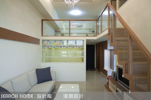 18坪新成屋(5年以下)＿現代風客廳樓梯案例圖片＿漫舞空間系統設計＿漫舞_05之50