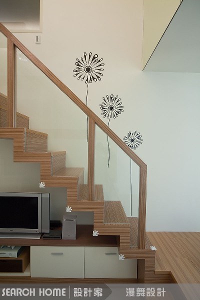 18坪新成屋(5年以下)＿現代風樓梯案例圖片＿漫舞空間系統設計＿漫舞_05之47