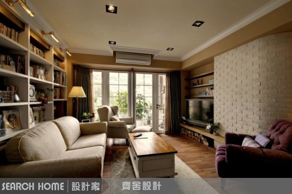 31坪老屋(16~30年)＿鄉村風客廳案例圖片＿齊舍設計事務所＿齊舍_02之2