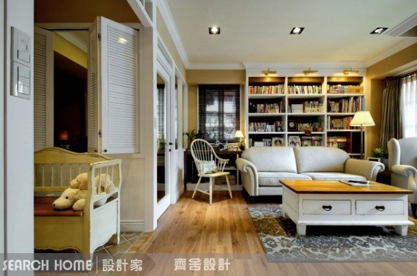 31坪老屋(16~30年)＿鄉村風客廳案例圖片＿齊舍設計事務所＿齊舍_02之4