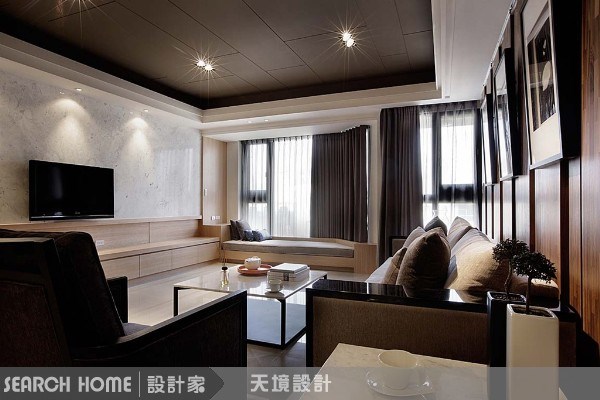 45坪新成屋(5年以下)＿現代風客廳案例圖片＿天境空間設計＿天境_04之6