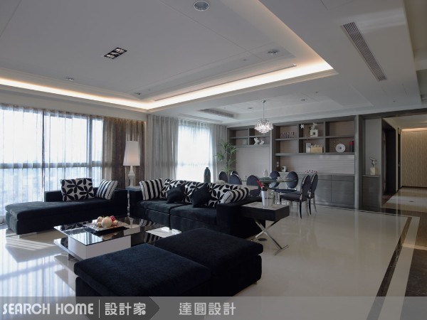 75坪新成屋(5年以下)＿奢華風案例圖片＿達圓室內空間設計＿達圓_07之13